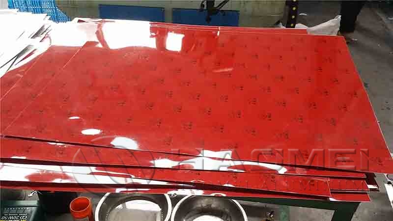 printed aluminum closure sheet
