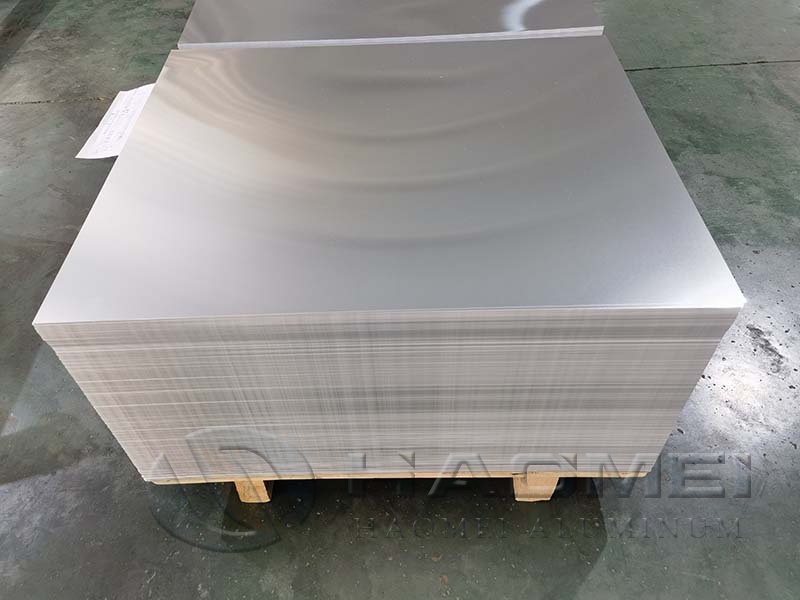 plain aluminum sheet