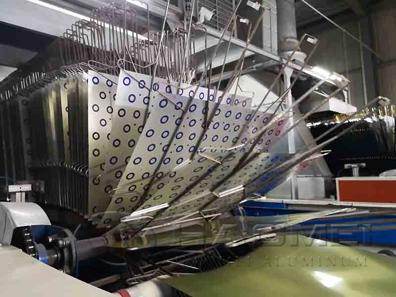 printed aluminum closure sheet